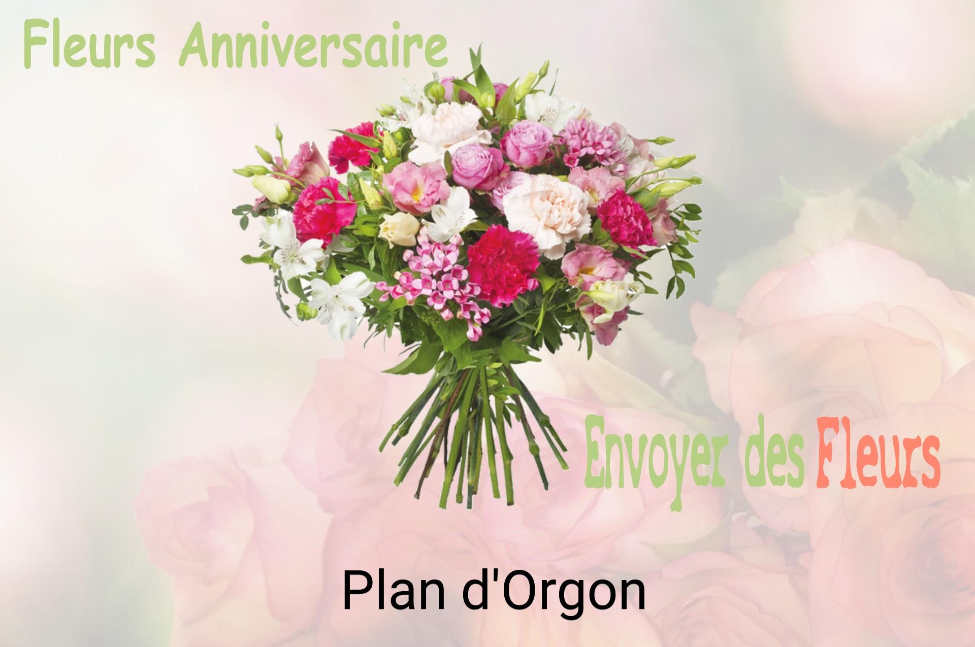 Bouquet de fleurs d’anniversaire livré à Plan-d'Orgon